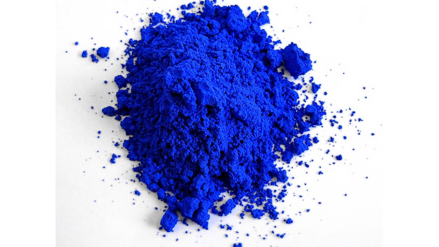 Blue powder pigment
