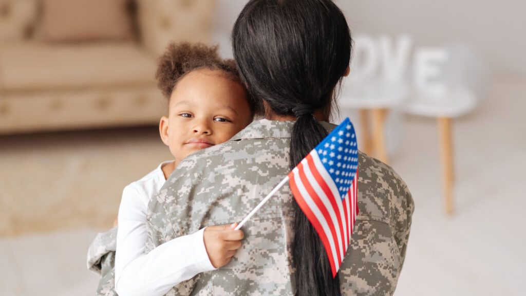 How worried military families can find inner peace.