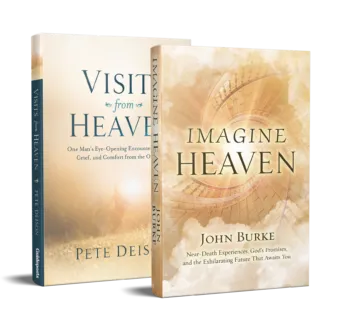 Imagine Heaven and Visits from Heaven 2 book Set