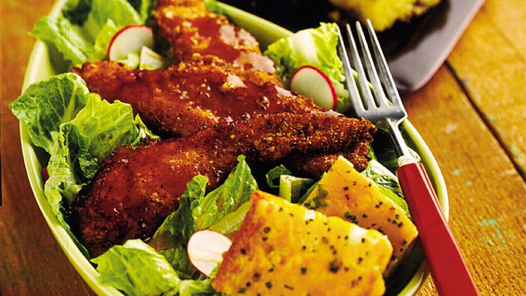 Dinner recipes: Pecan-Crusted Chicken Tenders by Rachael Ray
