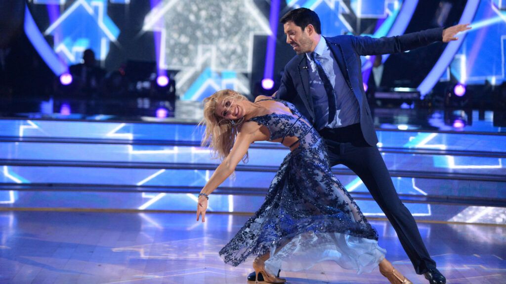 Drew Scott and Emma Slater on Dancing With The Stars