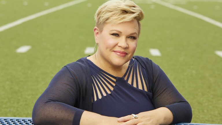 ESPN sports reporter Holly Rowe