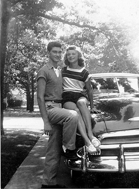 Arlene and Richard, Circa 1954