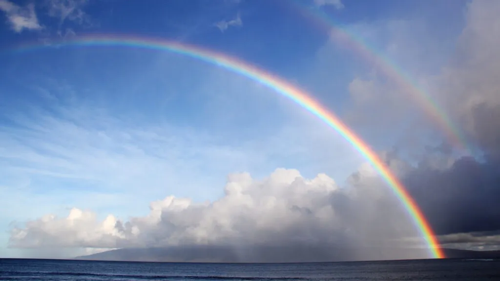 Double rainbow