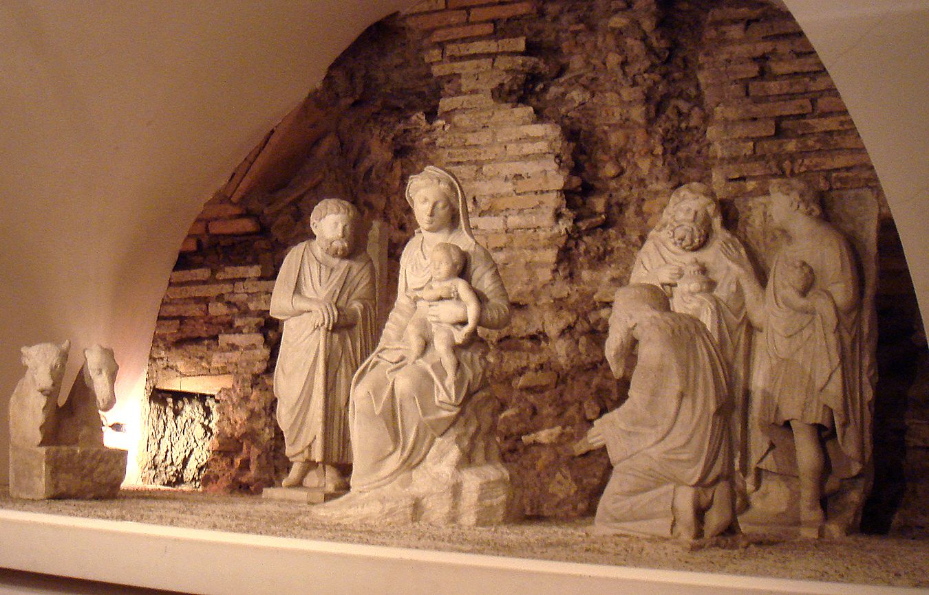 Arnolfo di Cambio's 13th century creche figures