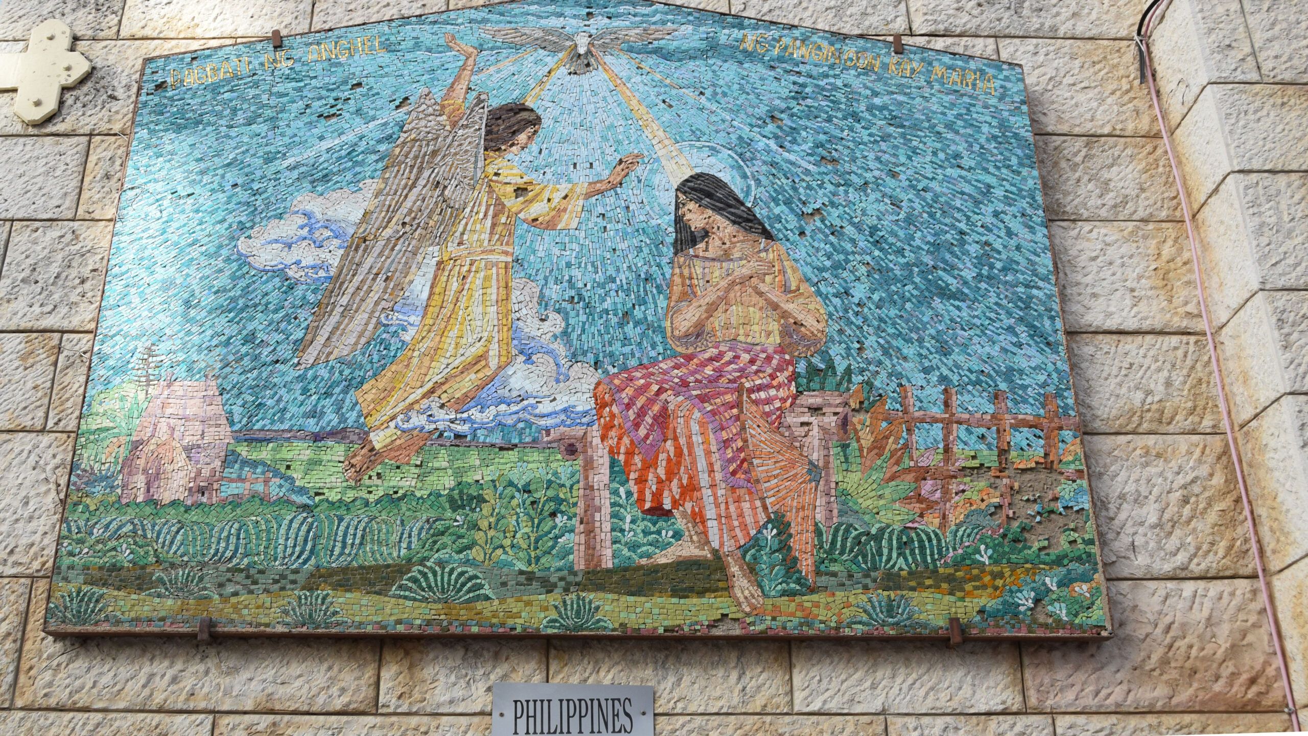 Mary and Jesus at the Church of the Annunciation, Photo credit: Brooke Obie