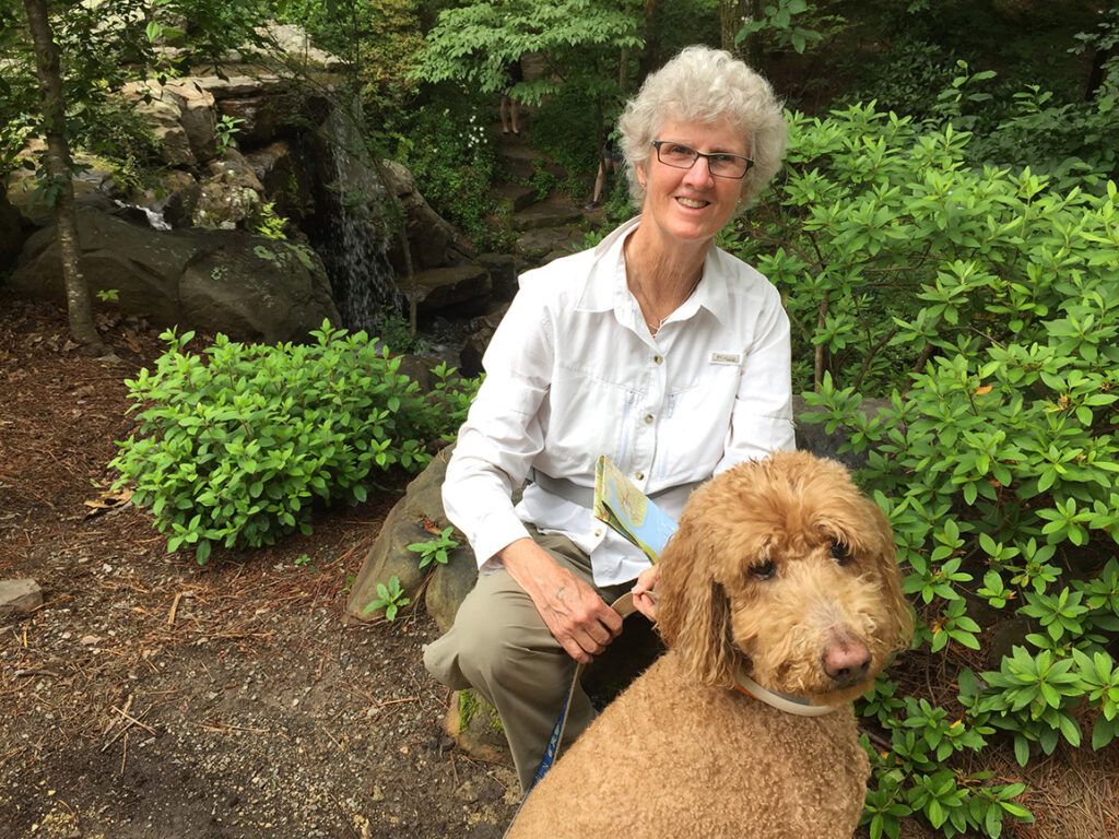 In 2017, Jo-Anne and her Labradoodle Abi traveled cross-country, visiting a number of national parks