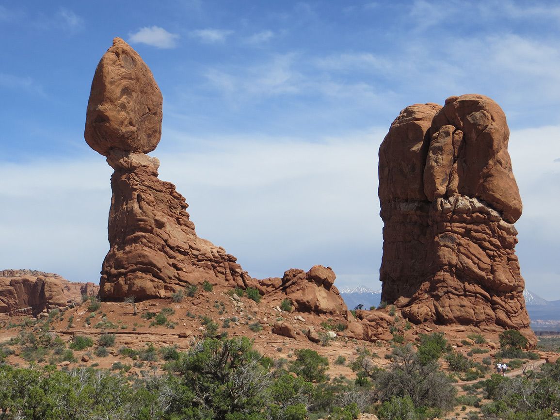 Utah's Arches National Park boasts more than 2,000 stone arches and hundreds of other red-rock formations.