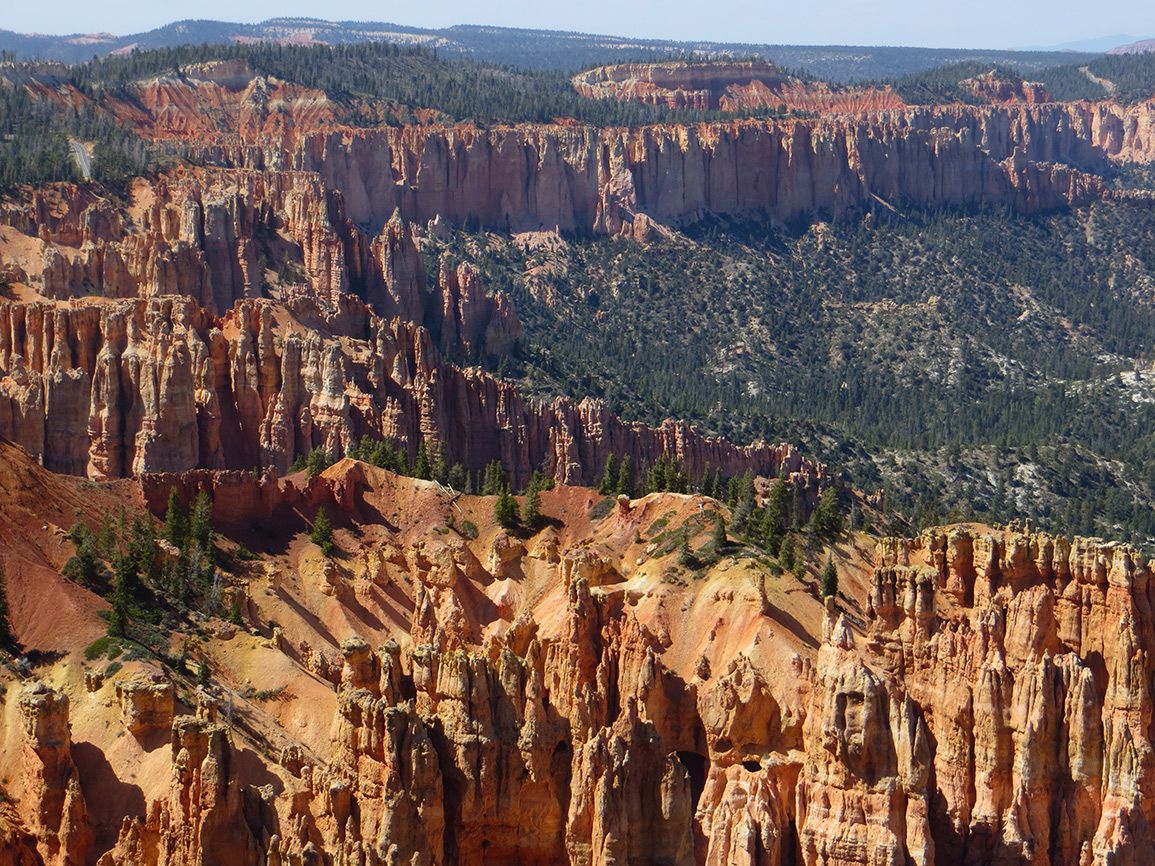 Utah's Bryce Canyon National Park boasts stunning cliffs and other rock formations that inspire and amaze visitors to the park.