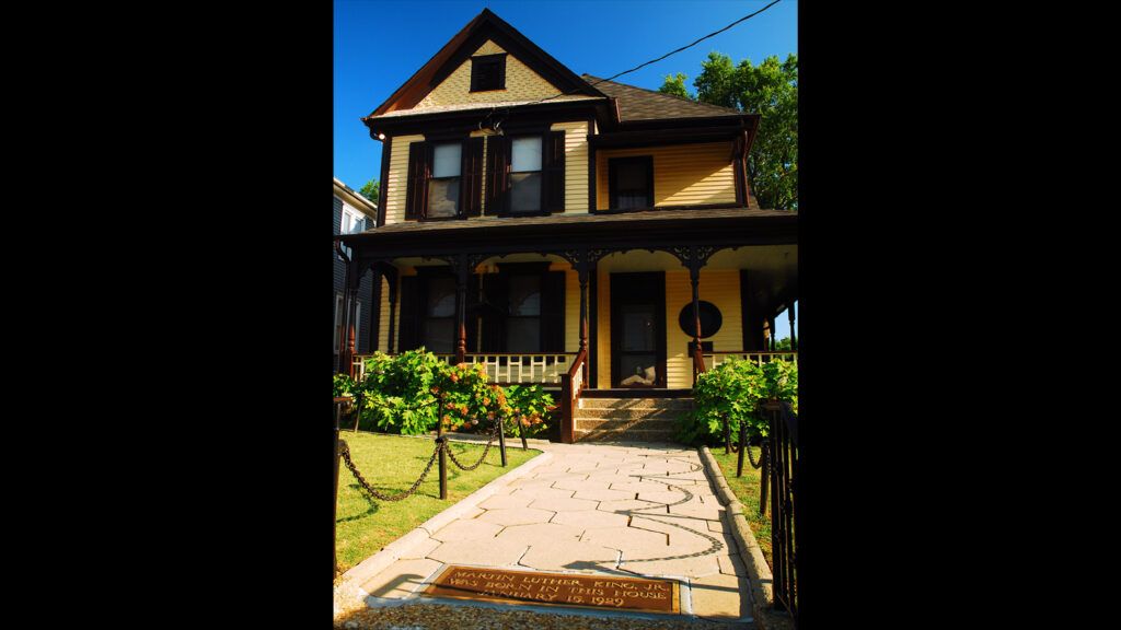 Dr. King Childhood home, Getty Images