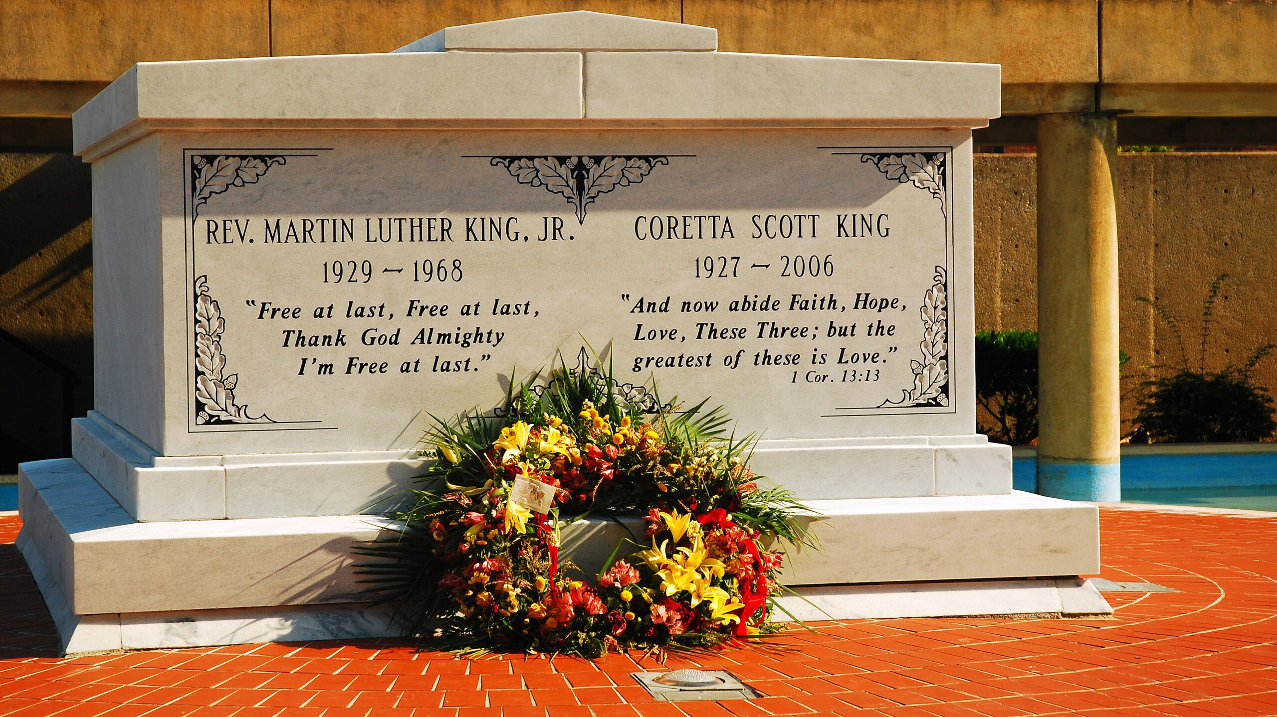 Martin Coretta King gravesite