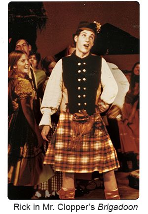 Rick in Mr. Clopper's Brigadoon