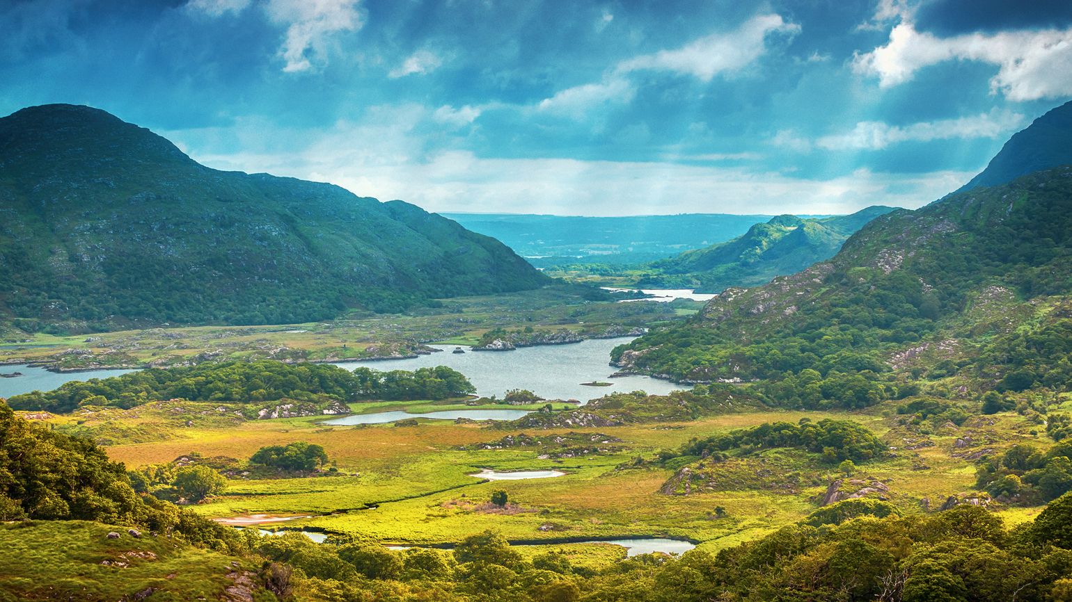 Gorgeous landscape in Ireland