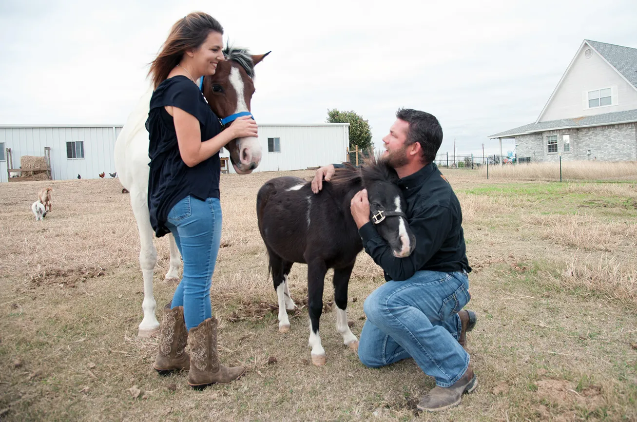 At first, Natasha was worried about their farm growing too fast. But she has a feeling it will work out. 'God will show us the way.'