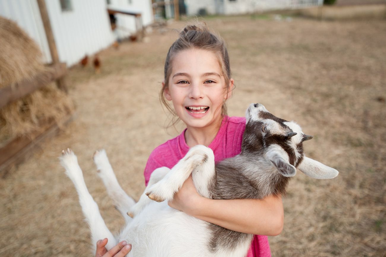 Natasha was worried about how the kids would adjust after leaving their city neighborhood they’d lived in for 14 years. Caring for the animals brought happiness. 'It felt so good to see them loving their new farm life,' she said.