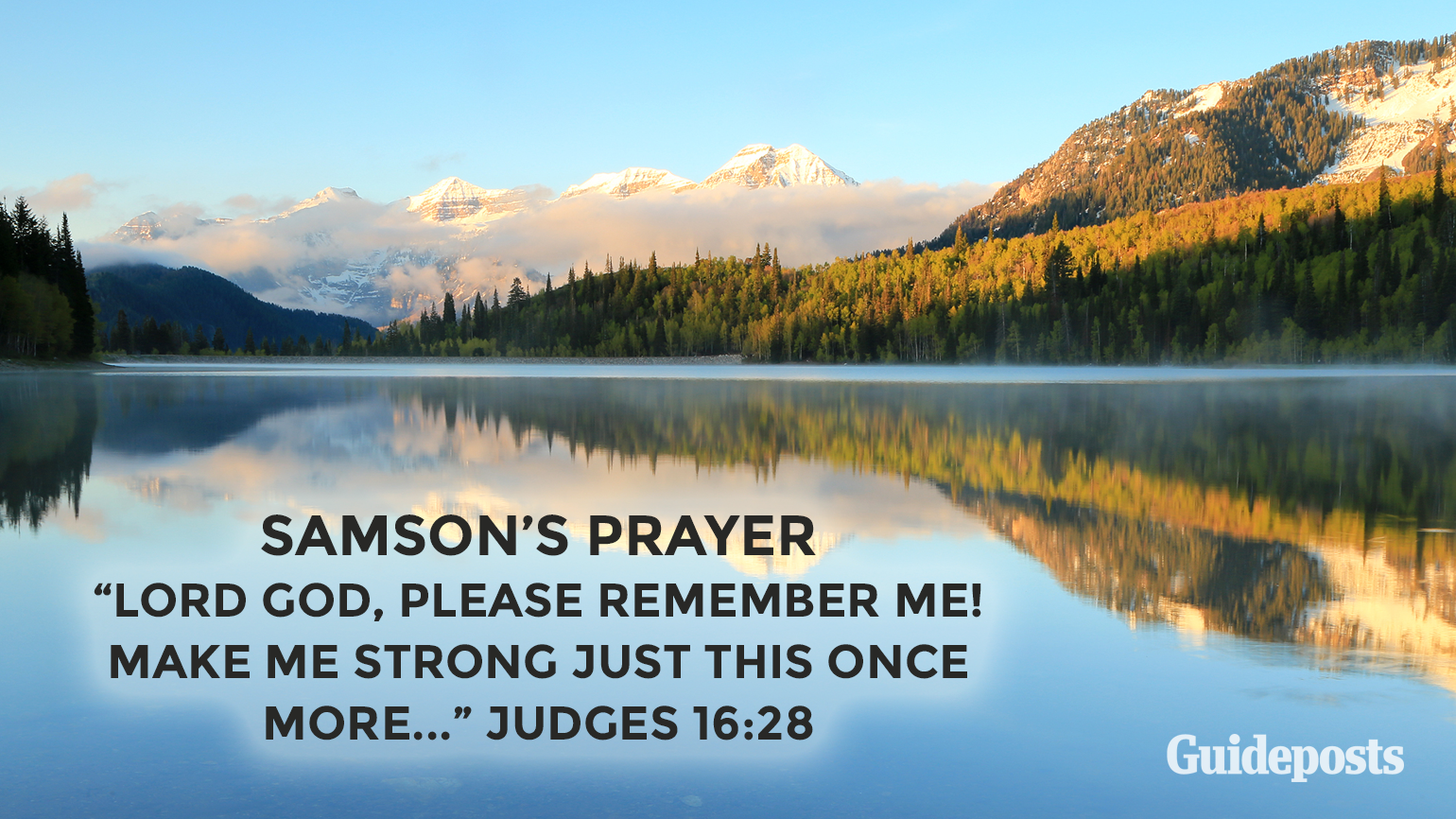 Samson’s Prayer