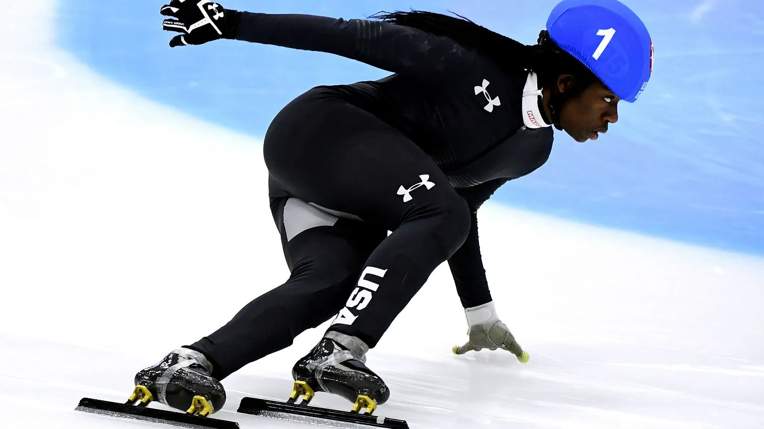 Speed Skater Maame Biney