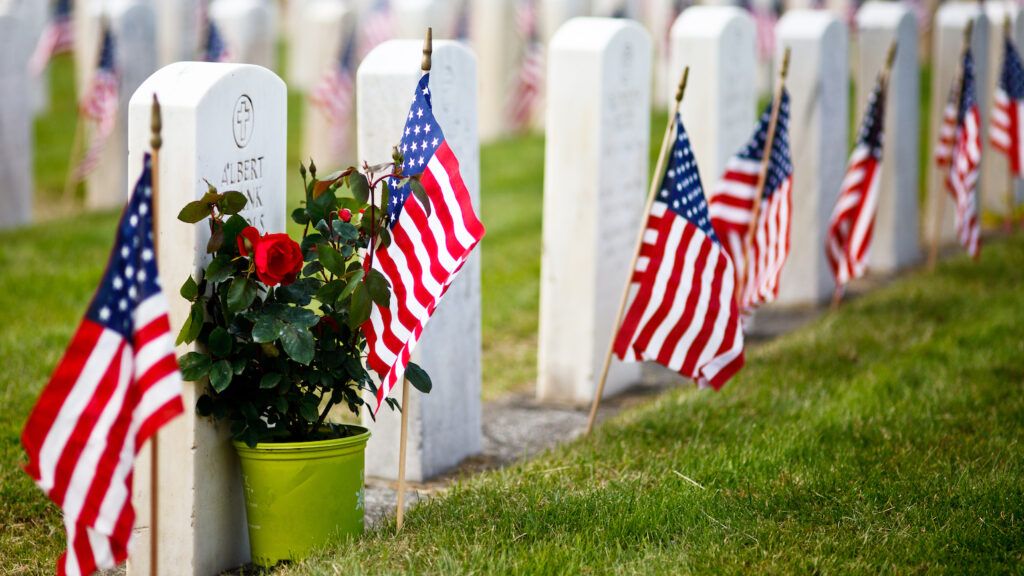 Memorial Day remembering the military
