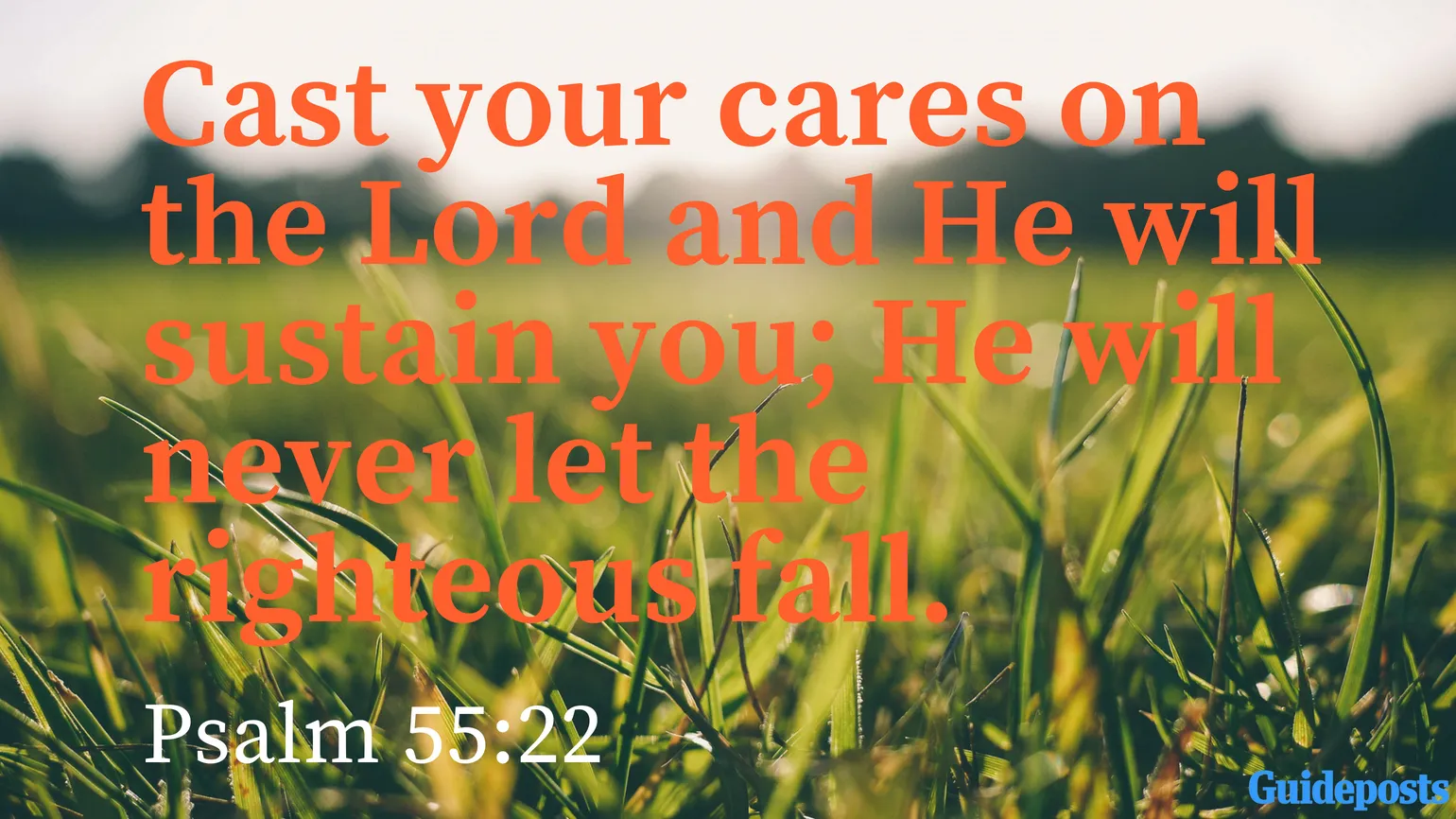 Bible Verse for Coping With Grief: Cast your cares on the Lord and He will sustain you; He will never let the righteous fall. Psalm 55:22 Better Living Life Advice