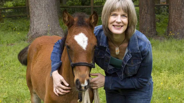 Catherina and her feisty foal named Renaissance.