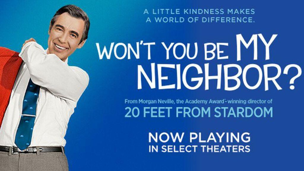 Promotional poster of 'Won't You Be My Neighbor'