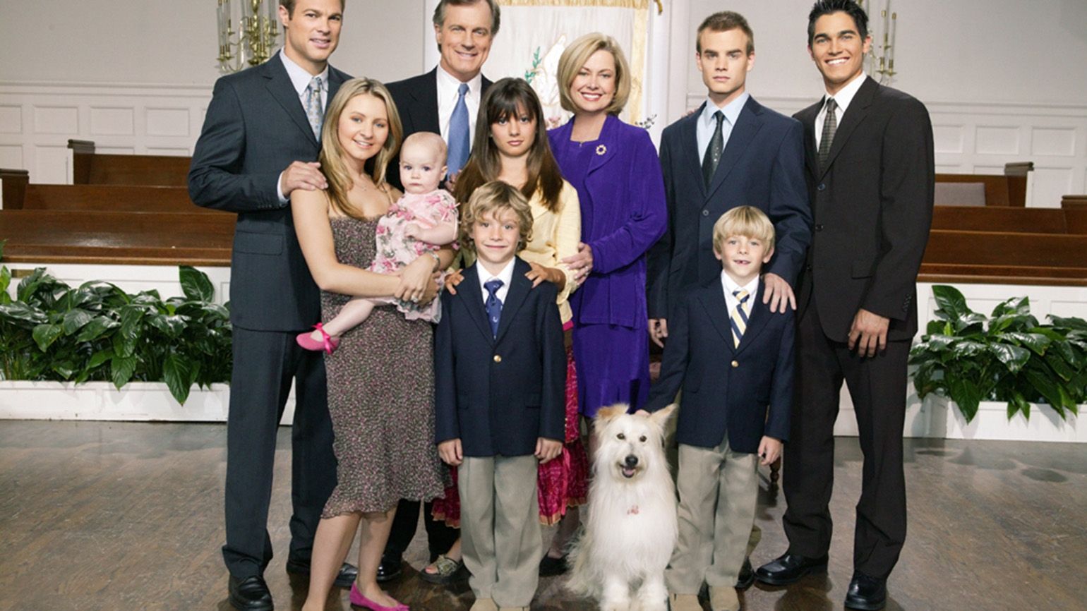 The cast of 7th Heaven