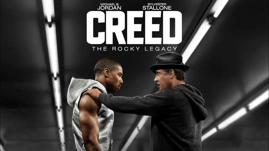 Michael B. Jordan and Sylvester Stallone in Creed