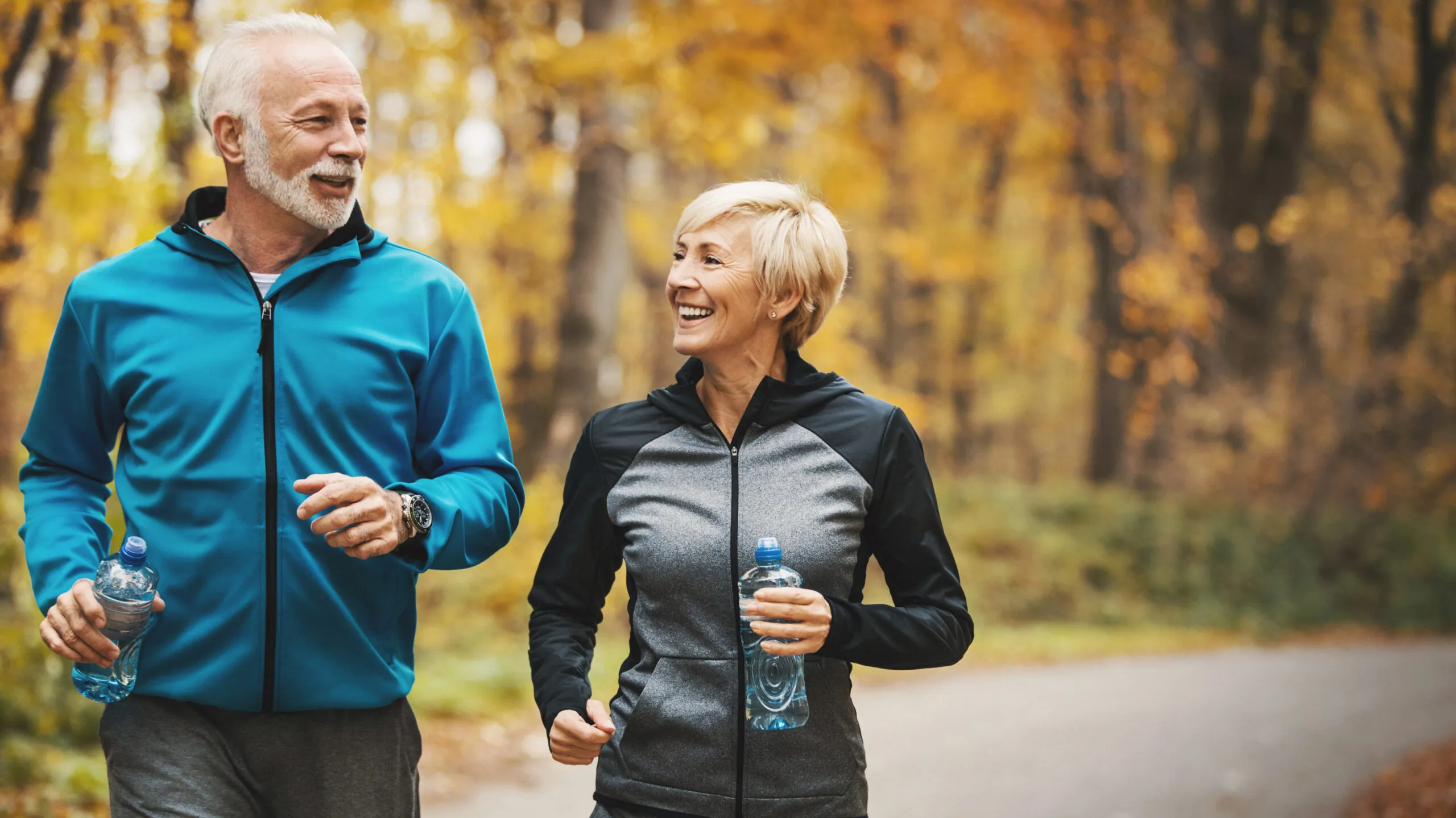 Couple on a walk