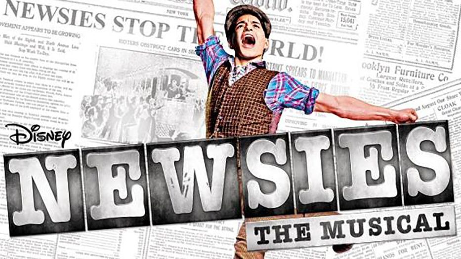 Movie poster for Newsies