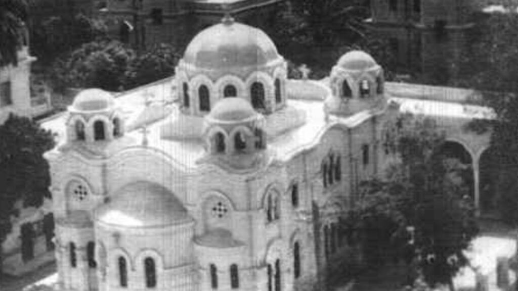 Photo from magazine story of St. Mary’s Coptic Orthodox Church