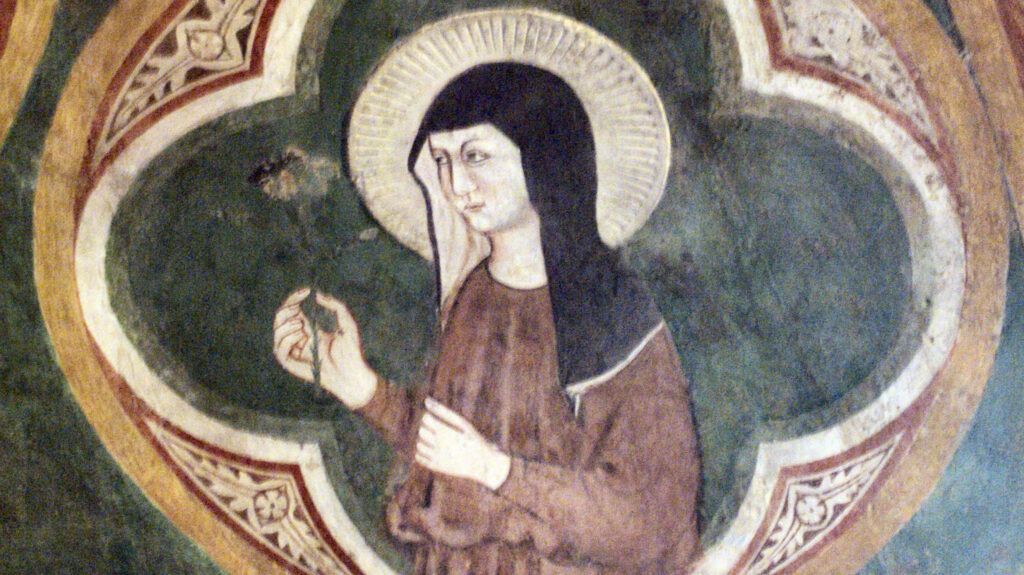 Fresco of St. Clare