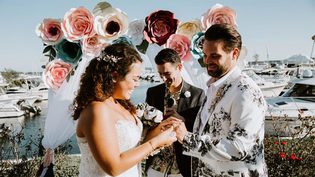 Keriann Otano and Dane Suarez's wedding photo