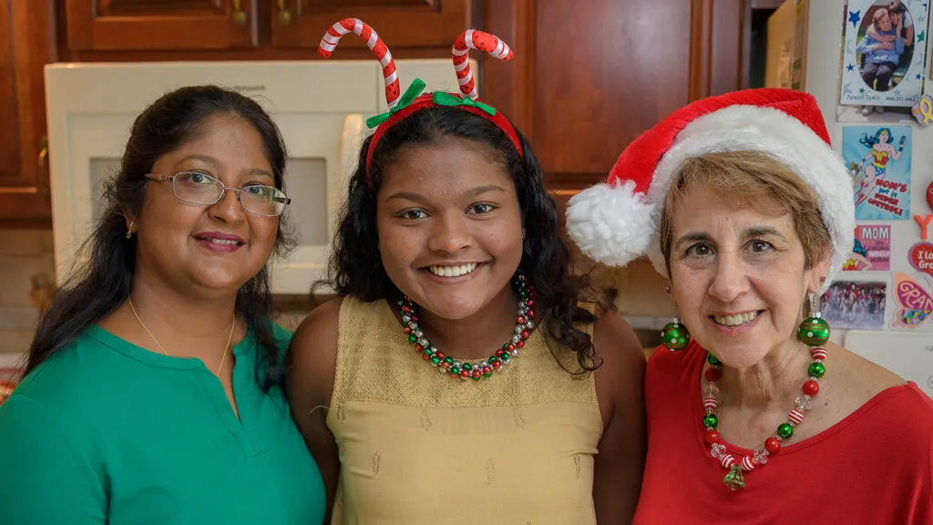 Karen, Rachel and Layna