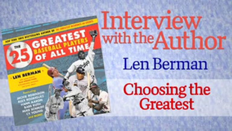 Interview with the Author: Len Berman