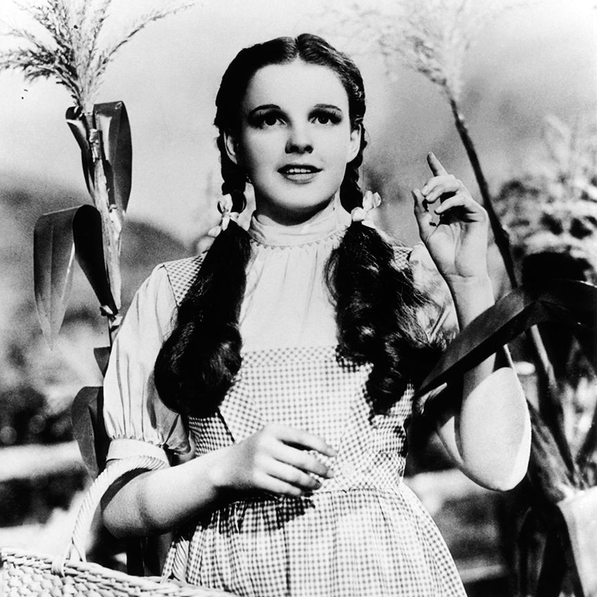 Dorothy on her Kansas farm