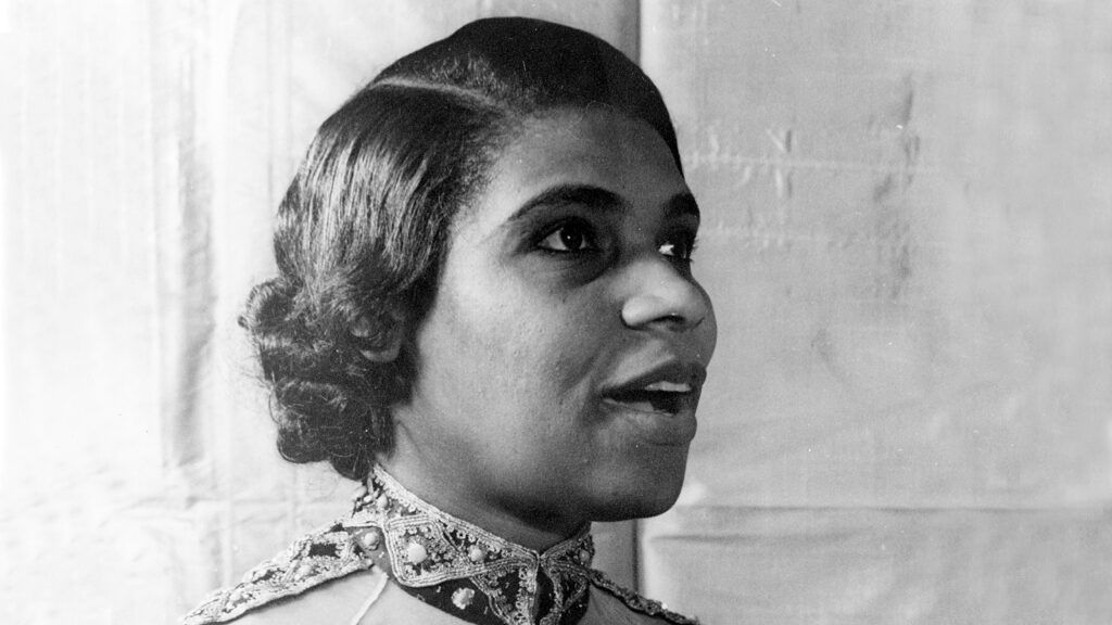 Presidential Medal of Freedom honoree Marian Anderson