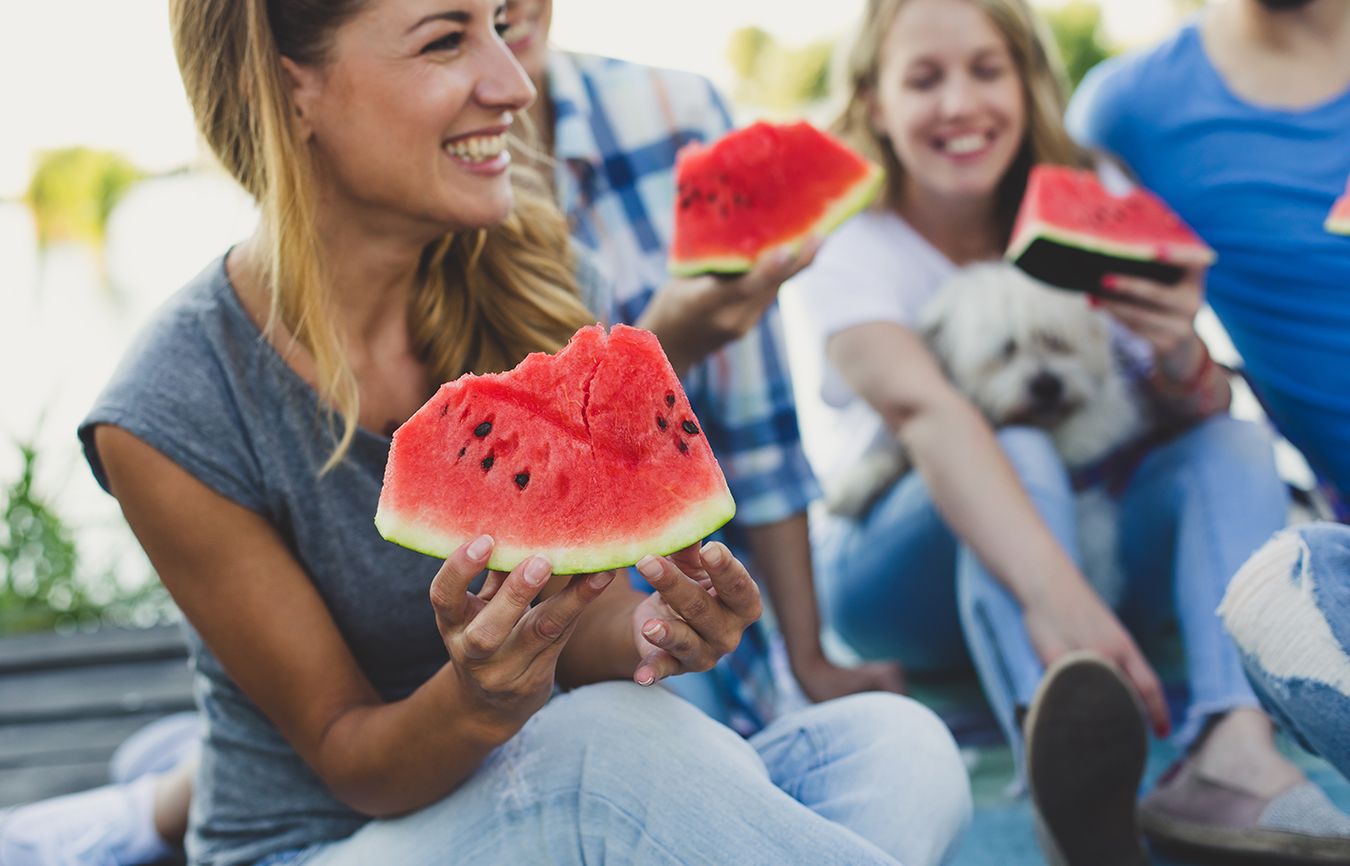 Healthy Summer Fruits to Add to Your Diet: Watermelon is 92% water, making it an ideal summer fruit. better living health wellness