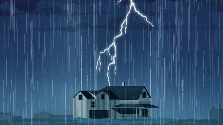 A mysterious voice in a frightening thunderstorm wreaked havoc on her homee.
