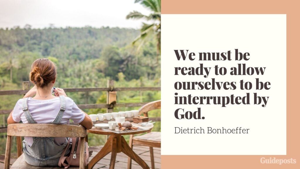 7 Inspiring Quotes from Dietrich Bonhoeffer German Pastor "We must be ready to allow ourselves to be interrupted by God." Inspiration Inspirational Stories of Faith