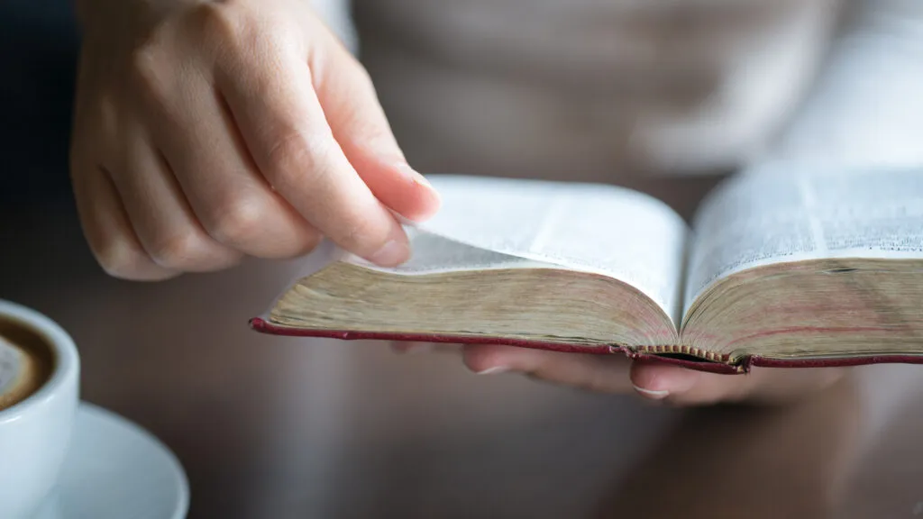 Woman REading Bible