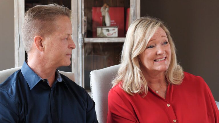 Bestselling author Karen Kingsbury and her husband, Donald