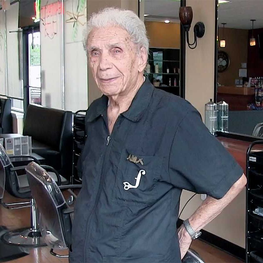 Anthony Mancinelli, the World's Oldest Barber