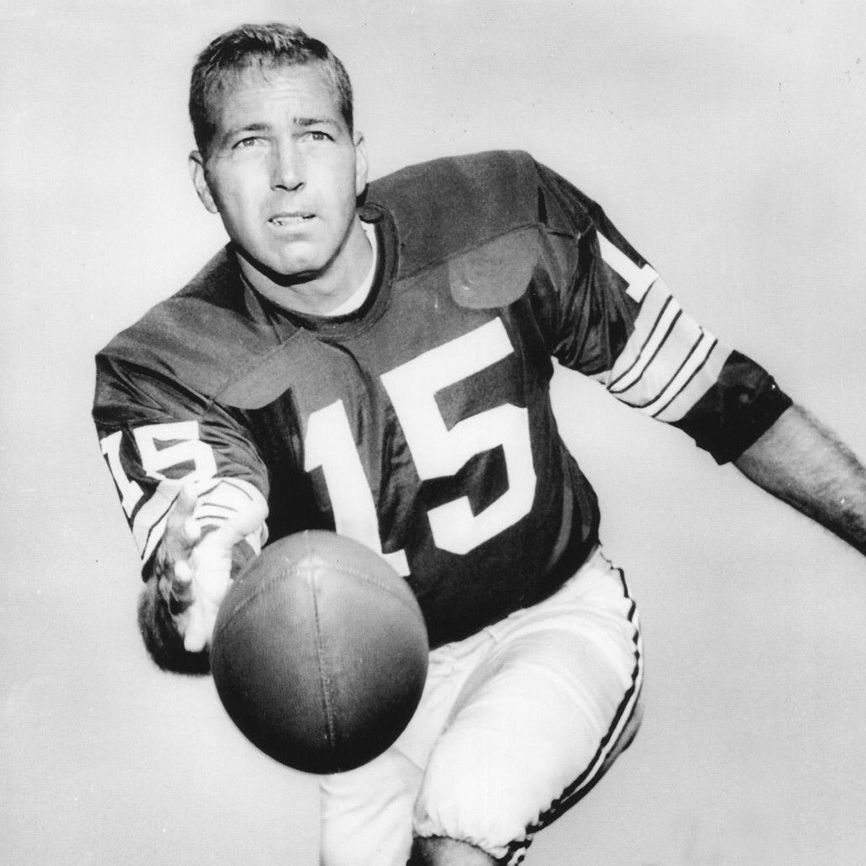 Pro Football Hall of Fame inductee Bart Starr