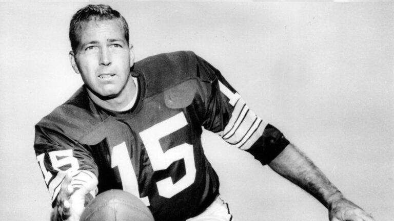 Pro Football Hall of Fame quarterback Bart Starr