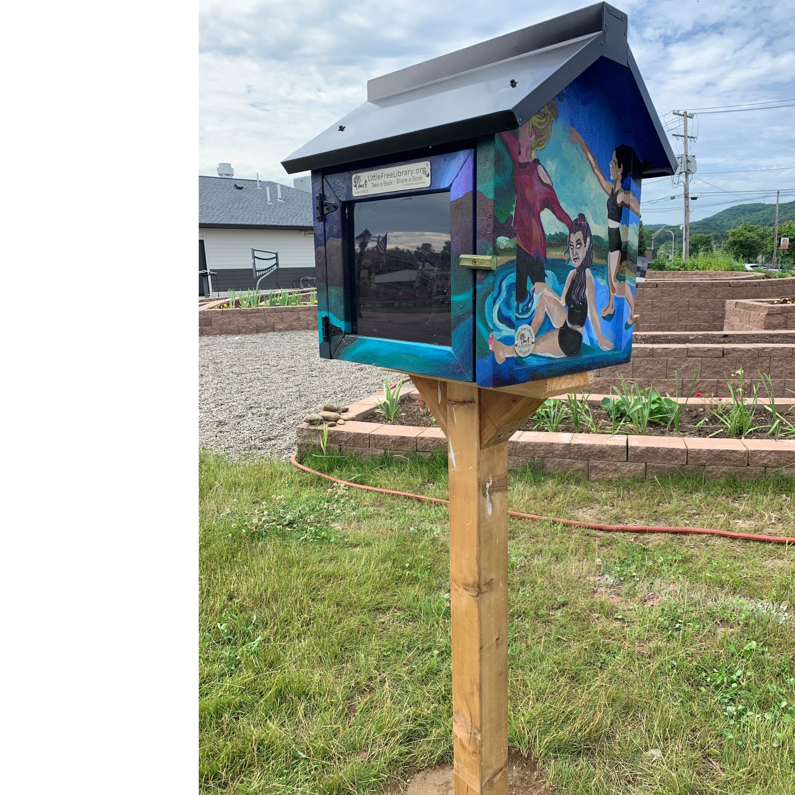 Little Free Library in Wellsville