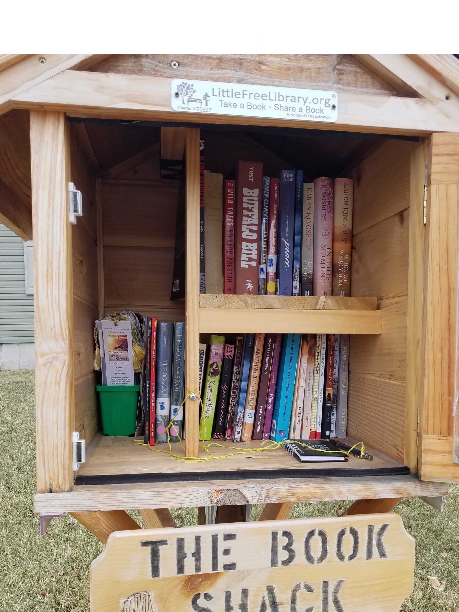 Little Free Library in Newcastle