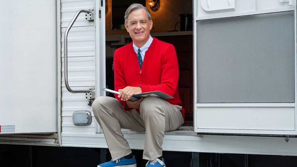 Tom Hanks as Mr. Rogers in 'A Beautiful Day in the Neighborhood'