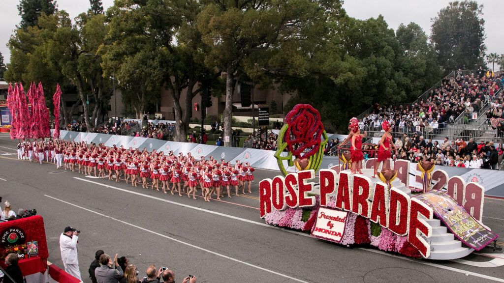 Official Rose Parade float at the 128th Tournament Of Roses Jan. 2, 2017.