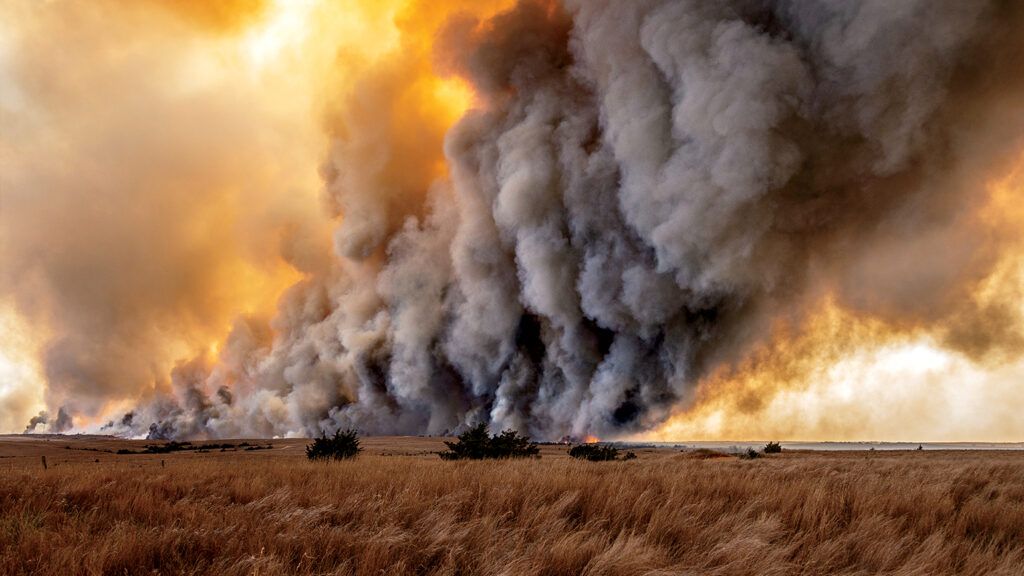 The April 2018 fire in Dewey County, Oklahoma, burned more than 280,000 acres.