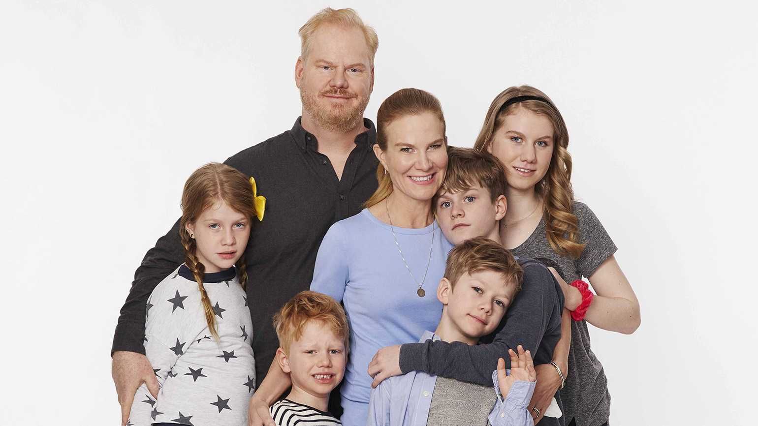 Jeannie Gaffigan and her family